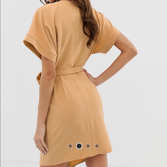 ASOS Crepe Wrap Dress - Picture 3 of 7